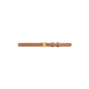 Wooden flute on a light beige background