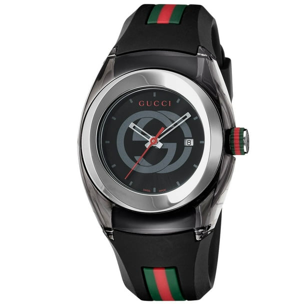 Gucci Sync Quartz Rubber Watch 45mm