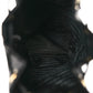 Prada Satin Vela Drawstring Pouch Black