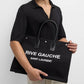 Saint Laurent Rive Gauche Tote Bag Black