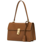 Prada Soft Sound Medium Leather Shoulder Bag Caramel
