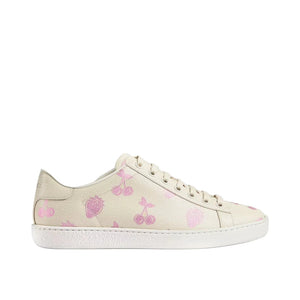 Pre-Loved Gucci Women's Ace North America Exclusive Metallic Fruit Sneaker