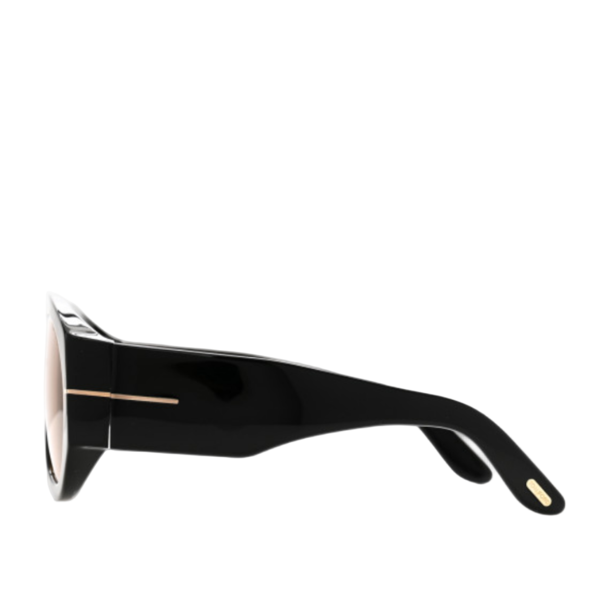 Black sunglasses on a white background 