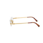 Eyeglasses displayed on a white background 