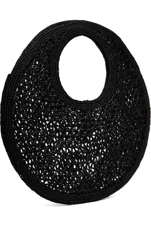Jacquemus La Casa Le Rond Spiaggia Tote Black