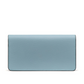 Valentino Garavani VLogo Signature Leather Wallet on Chain Light Blue