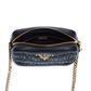 Prada Bandoliera Napa Gaufre Camera Bag Black