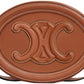 Celine Triomphe Oval Crossbody Bag Brown
