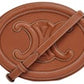 Celine Triomphe Oval Crossbody Bag Brown