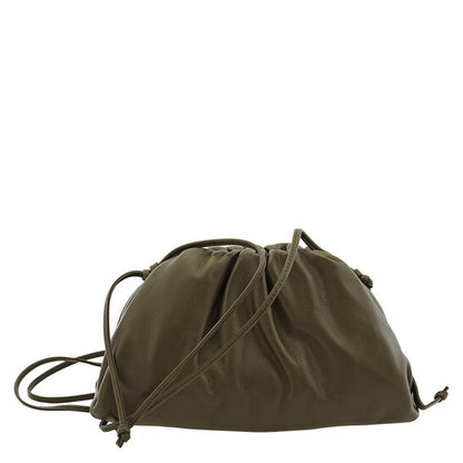 Bottega Veneta Special Selection  Mini Leather Pouch Forest Green