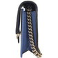 Gucci Interlocking Chain Wallet Caspian Blue