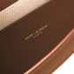 Saint Laurent Small Solferino Logo Plaque Canvas Shoulder Bag Sand