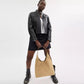Coach Brooklyn Shoulder Bag 39 Suede Brass/Sand