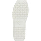 White shoe sole with Prada logo on a white background