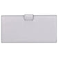 Light gray wallet on a white background