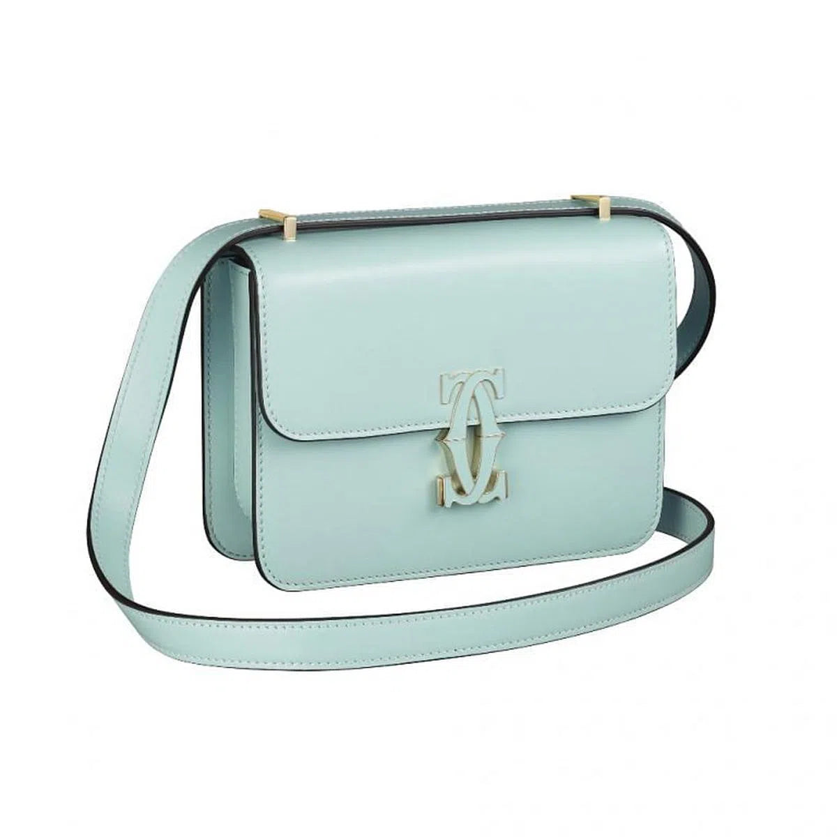 Cartier Nano C Leather Shoulder Bag C de Cartier