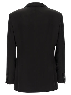 Tom Ford Tone-on-tone Polka Dot Blazer