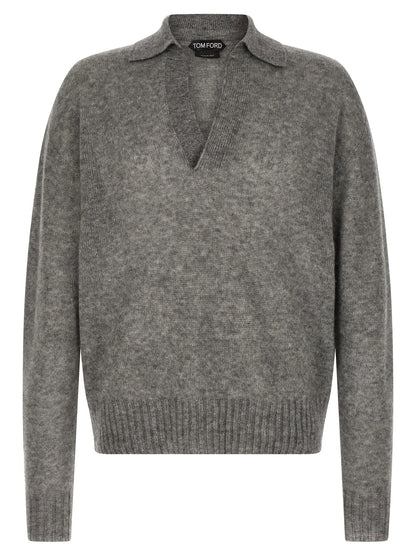 Tom Ford Cashmere And Silk Polo Shirt