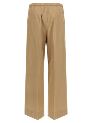 Moncler Grosgrain Logo Patch Pants