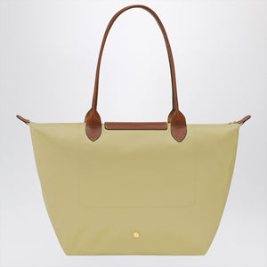Longchamp Pistachio coloured Le Pliage Original L bag