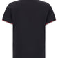 Moncler Tricolor Trim Polo Shirt