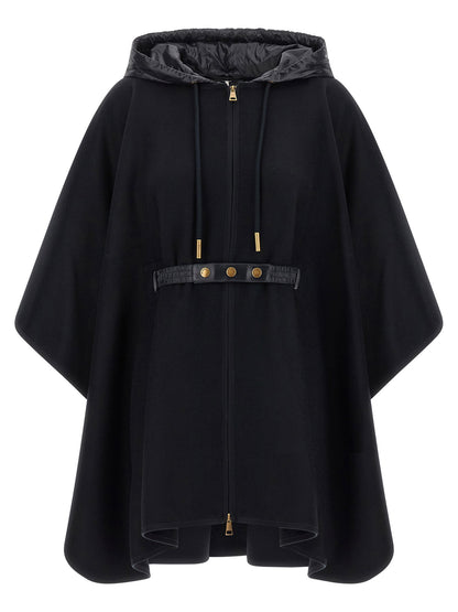 Moncler Two-material Cape