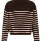 Moncler Striped Sweater With Embroidery
