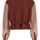 Brunello Cucinelli Silk Sleeves Blouse