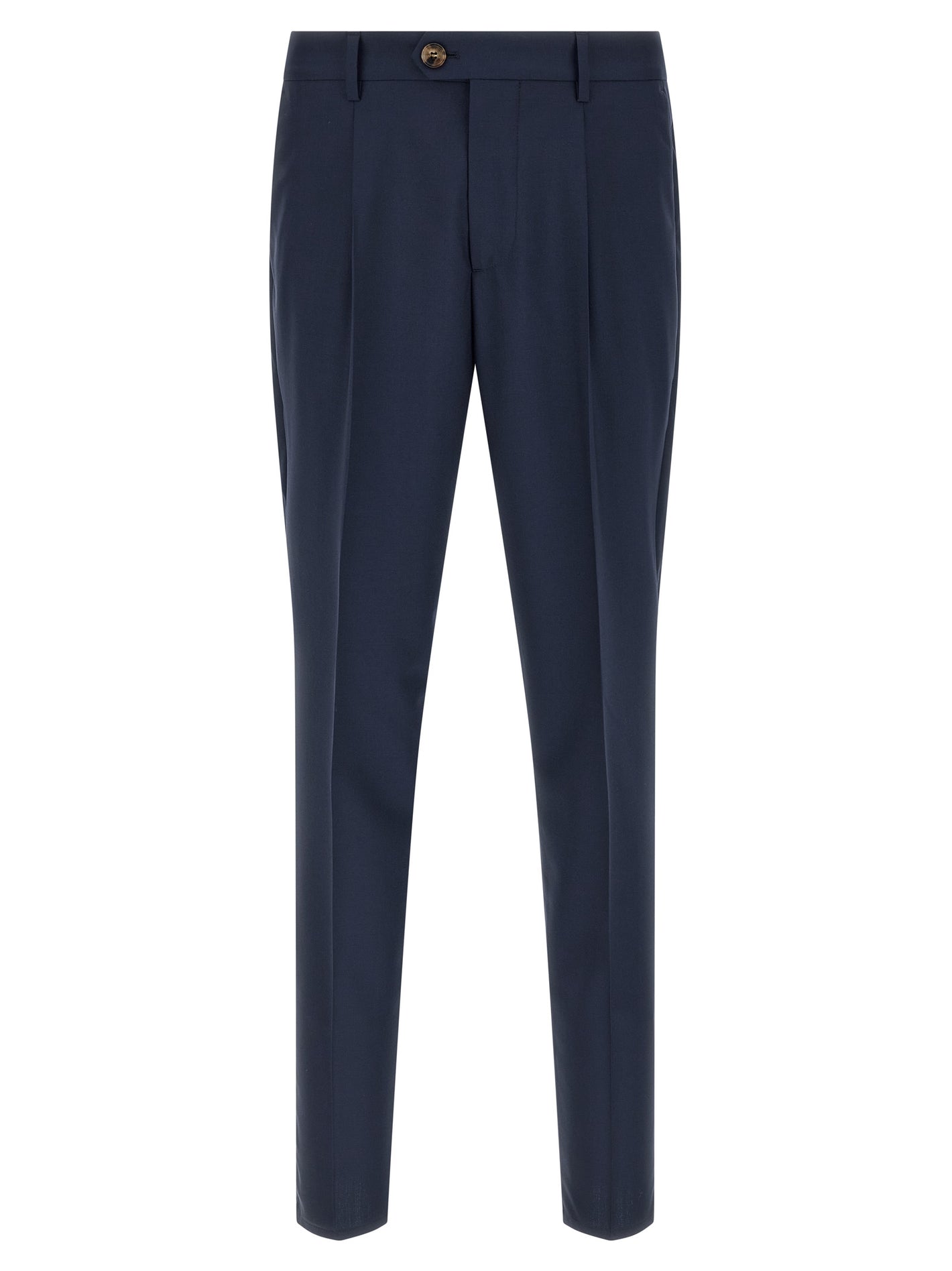 Brunello Cucinelli Wool Canvas Pants