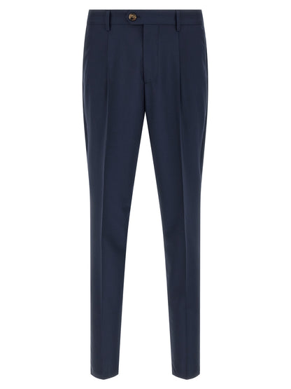 Brunello Cucinelli Wool Canvas Pants