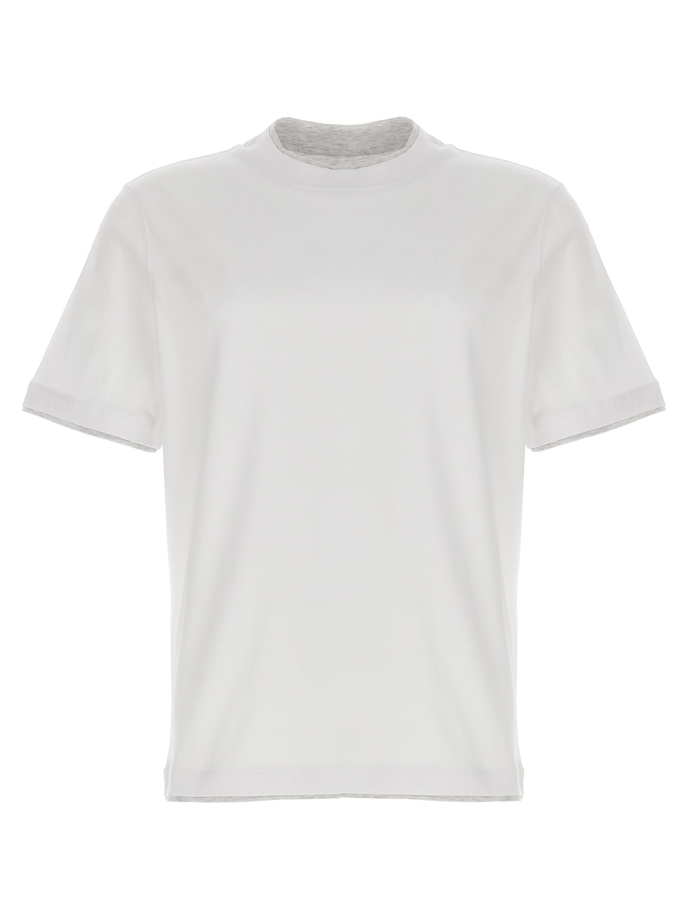 Brunello Cucinelli Double Layer T-shirt