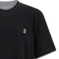 Brunello Cucinelli Double Layer T-shirt