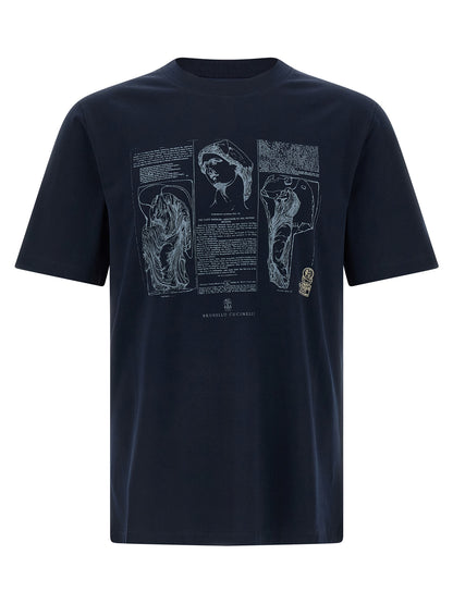 Brunello Cucinelli Printed T-shirt