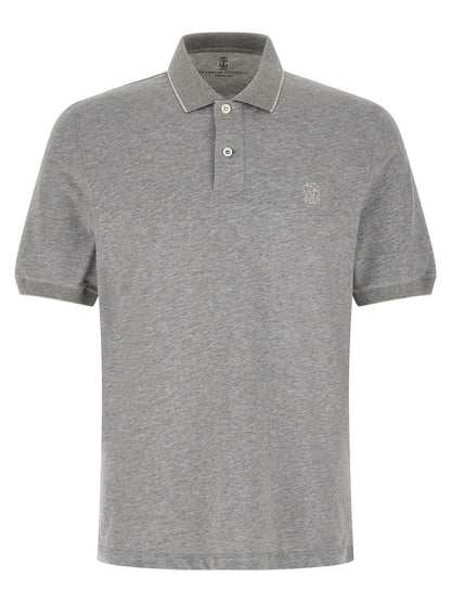 Brunello Cucinelli Stretch Jersey Polo Shirt