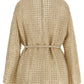 Brunello Cucinelli Dazzling Net Embroidery Organza Blazer