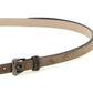 Brunello Cucinelli Shiny Loop Belt