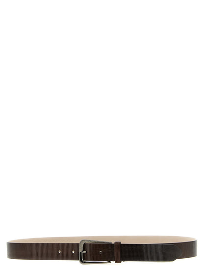 Brunello Cucinelli Ribbed Belt