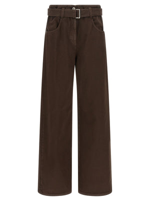 Brunello Cucinelli Belted Jeans