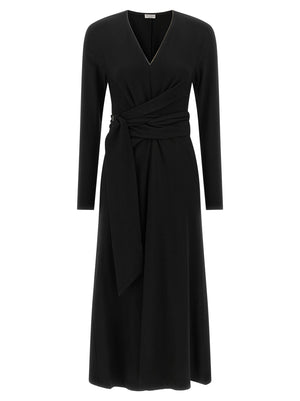 Brunello Cucinelli Shiny Collar Dress