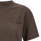 Brunello Cucinelli Shiny Tab T-shirt