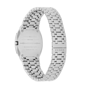 Gucci 25h Silver Ladies Watch Ya163501