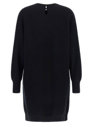 Brunello Cucinelli Precious Collar Dress