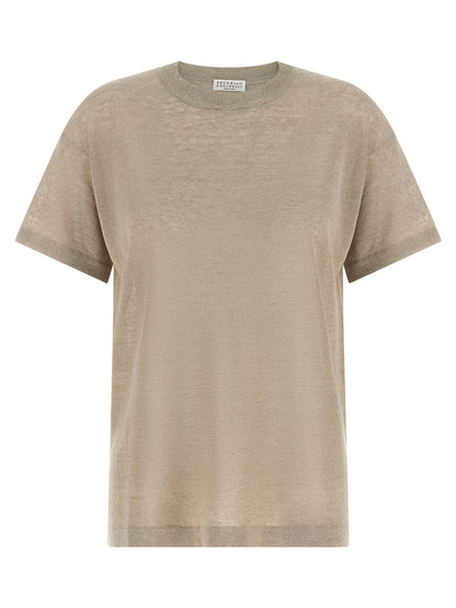 Brunello Cucinelli Dazzling Collar Sweater