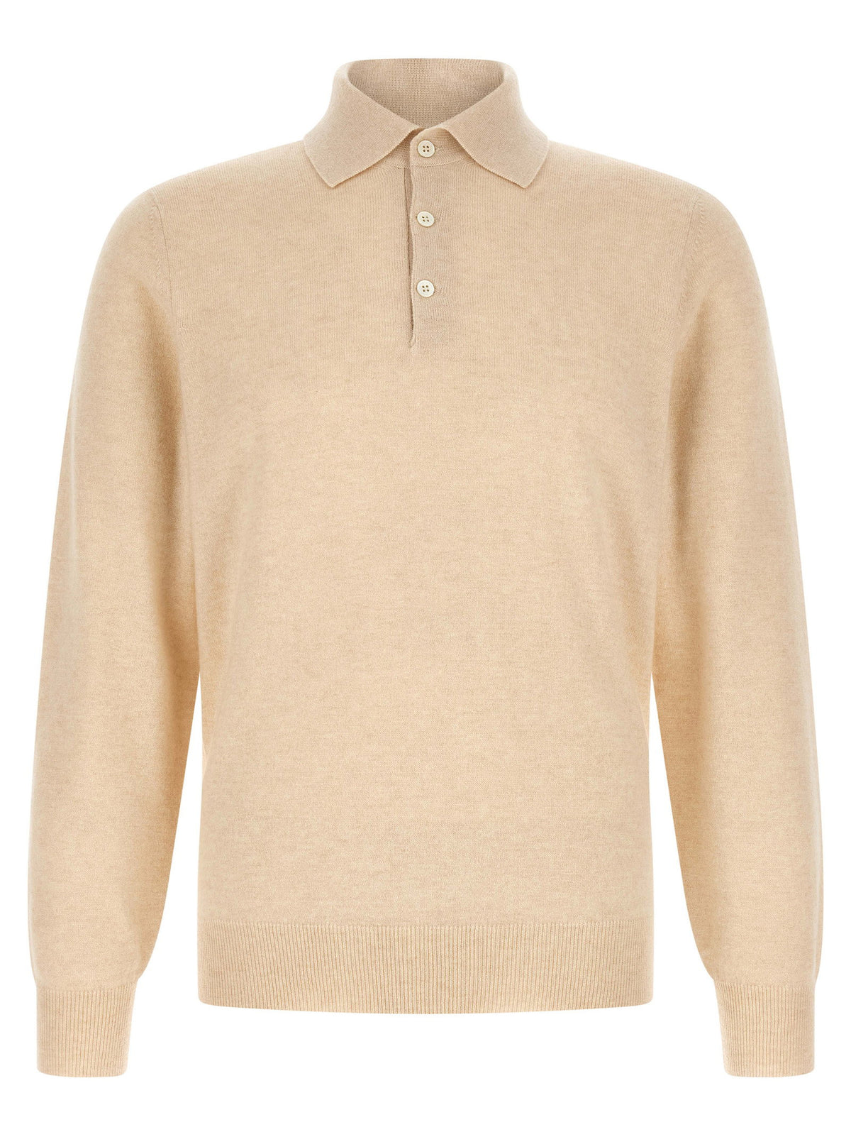 Brunello Cucinelli Cashmere Knit Polo Shirt