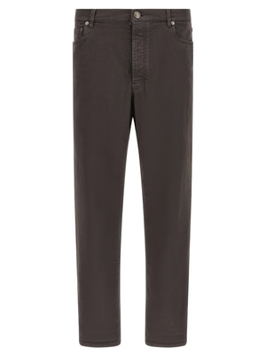 Brunello Cucinelli Garment-dyed Denim Jeans