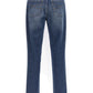Brunello Cucinelli Logo Embroidery Stretch Jeans
