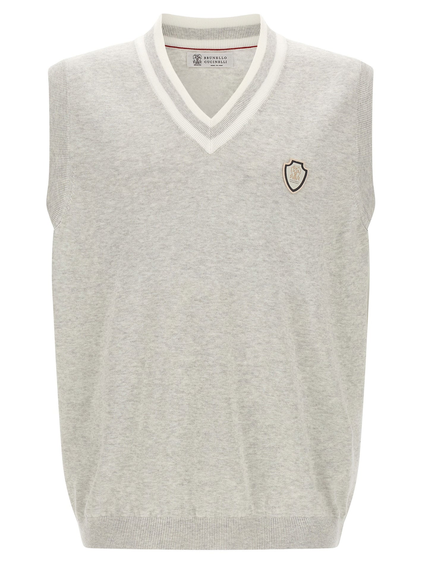 Brunello Cucinelli Heraldic Logo Vest
