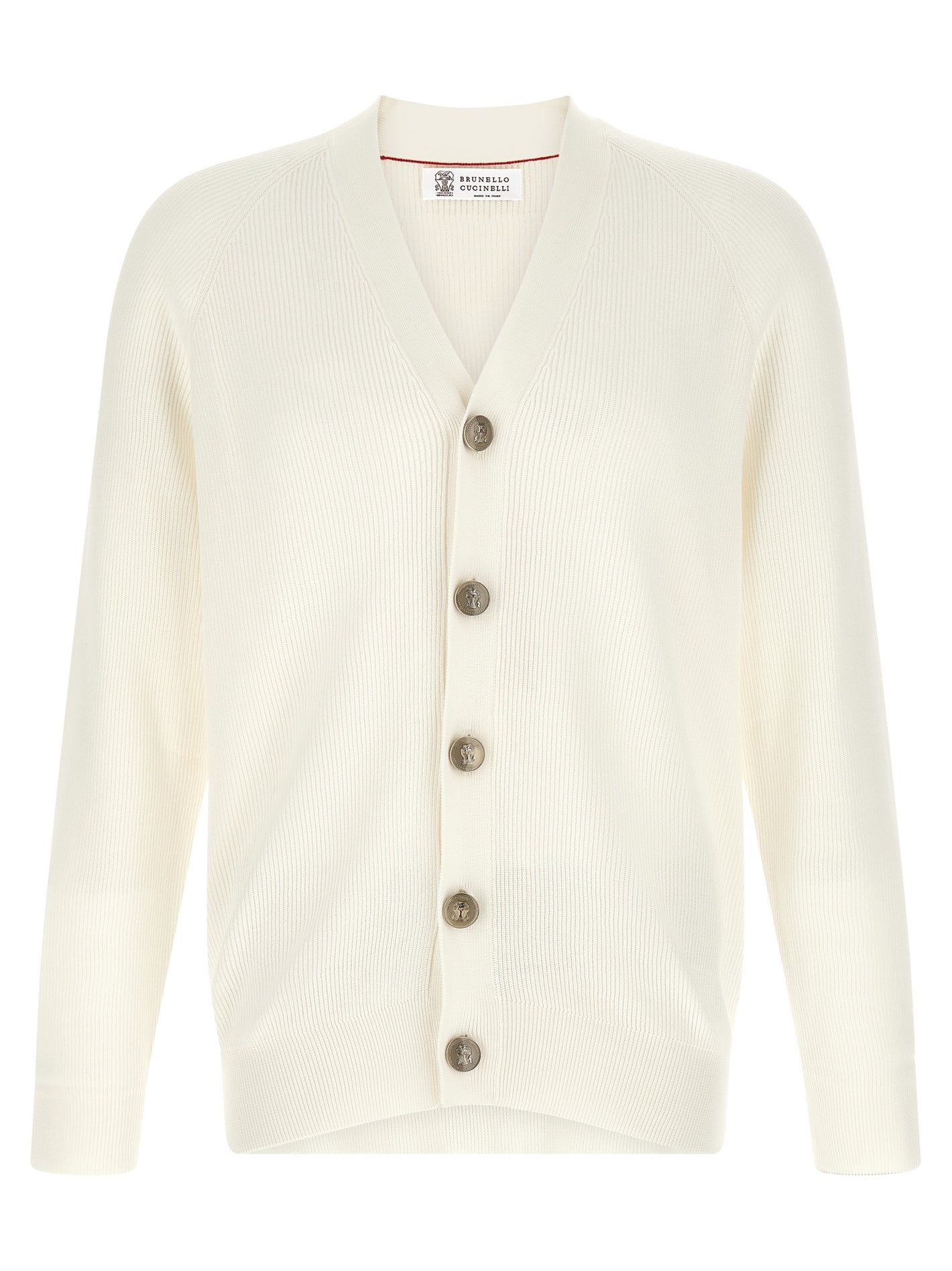 Brunello Cucinelli English Ribbed Cardigan