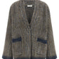 Brunello Cucinelli Cardigan With Scarf