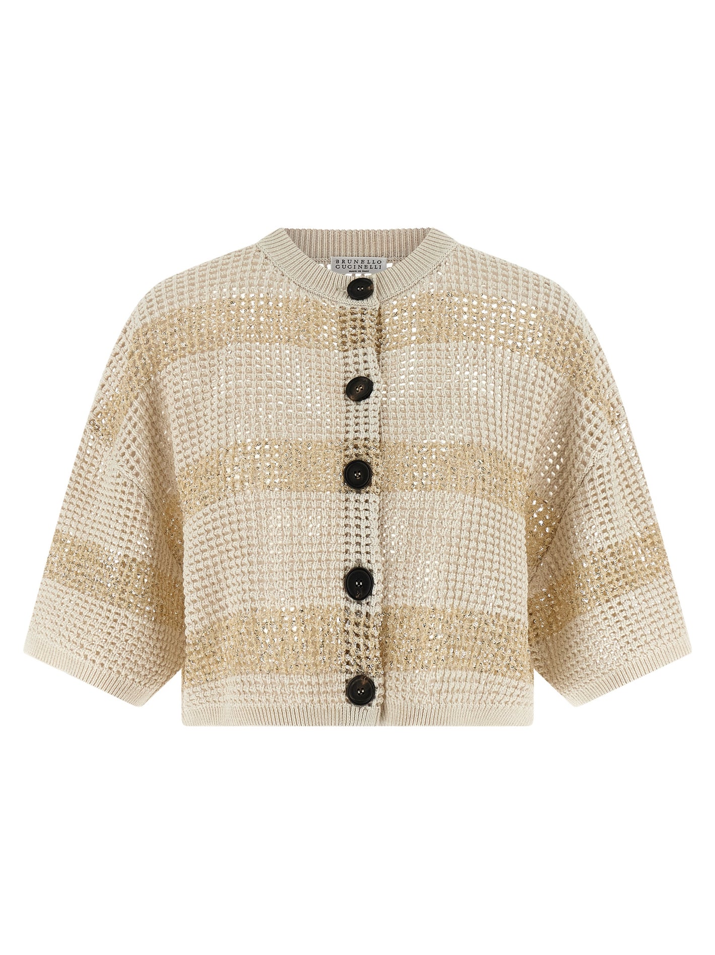 Brunello Cucinelli Crop Cardigan